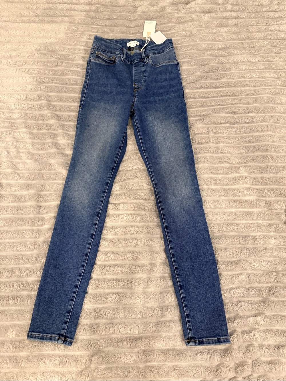 Good American pull on High-Rise Skinny Jeans - Blue